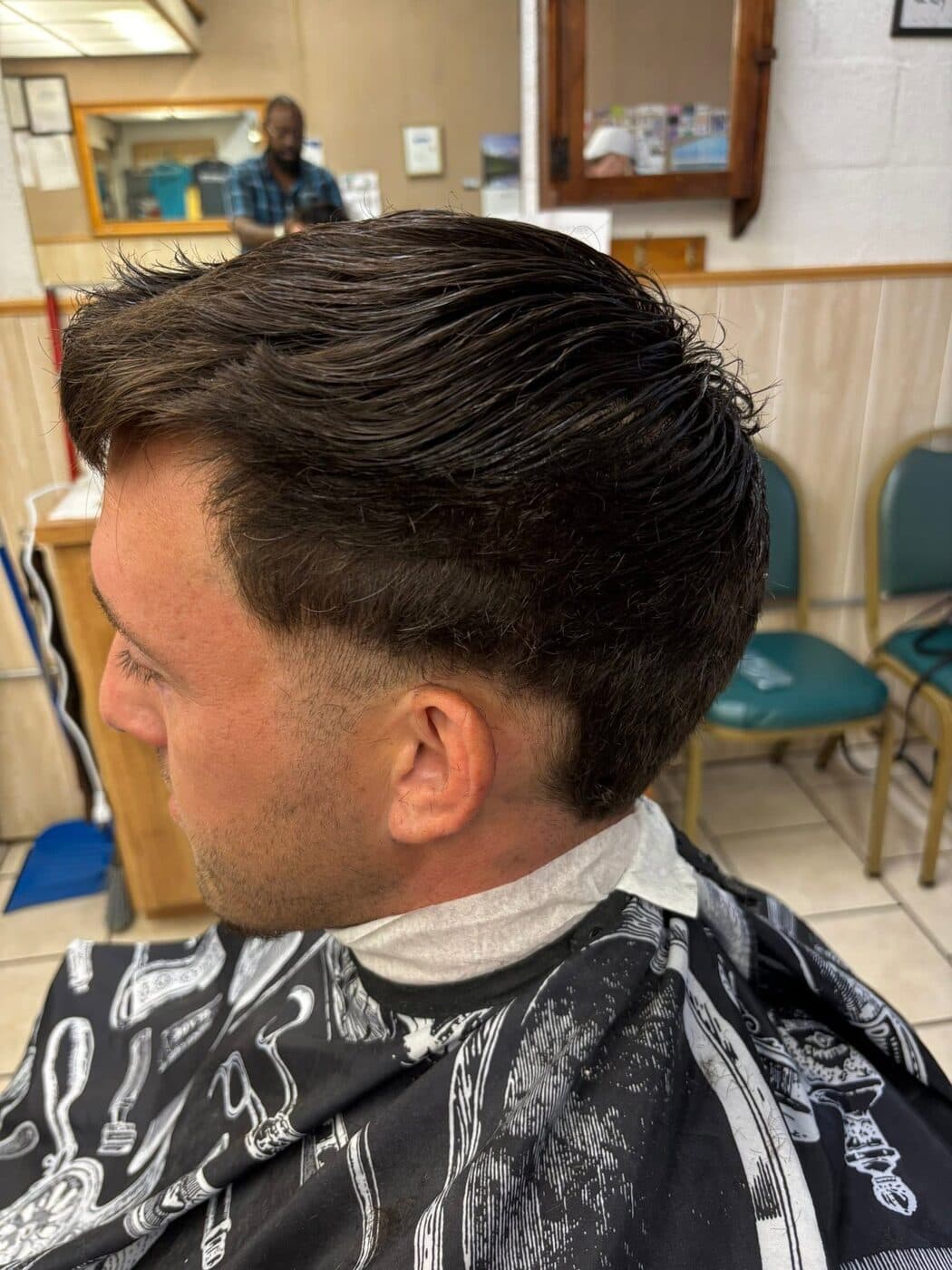 Fresh fade with crisp lines